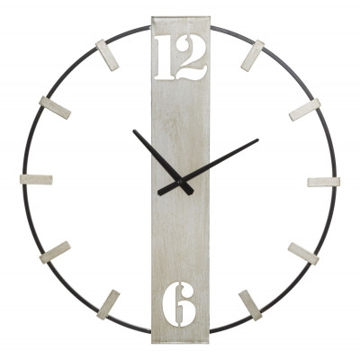 OROLOGIO DA MURO SILVERY CM 61X4,5X63